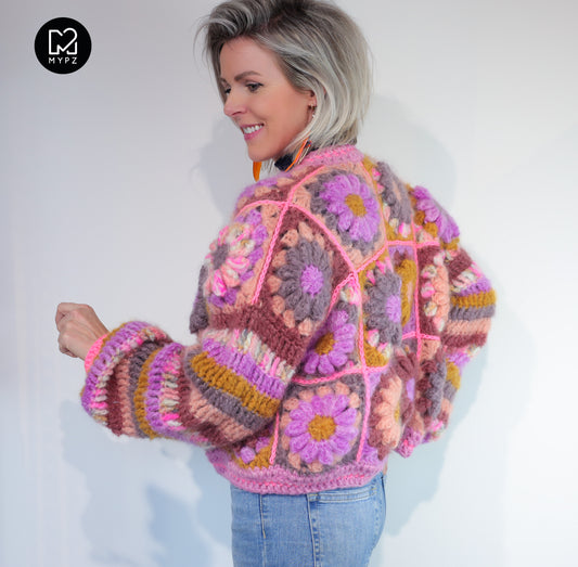 MYPZ Chunky Mohair Cardigan Mona