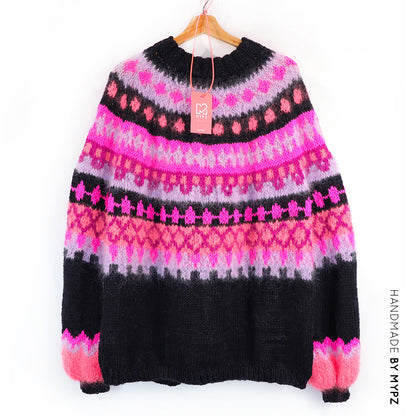 Knitting Kit – MYPZ top-down sweater Ziggy No6 (ENG-NL-DE)