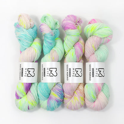 MYPZ Sock Merino Fade Set Summer Dance