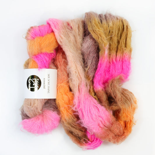 MYPZ Suri Silk DK – teñido a mano Pecan