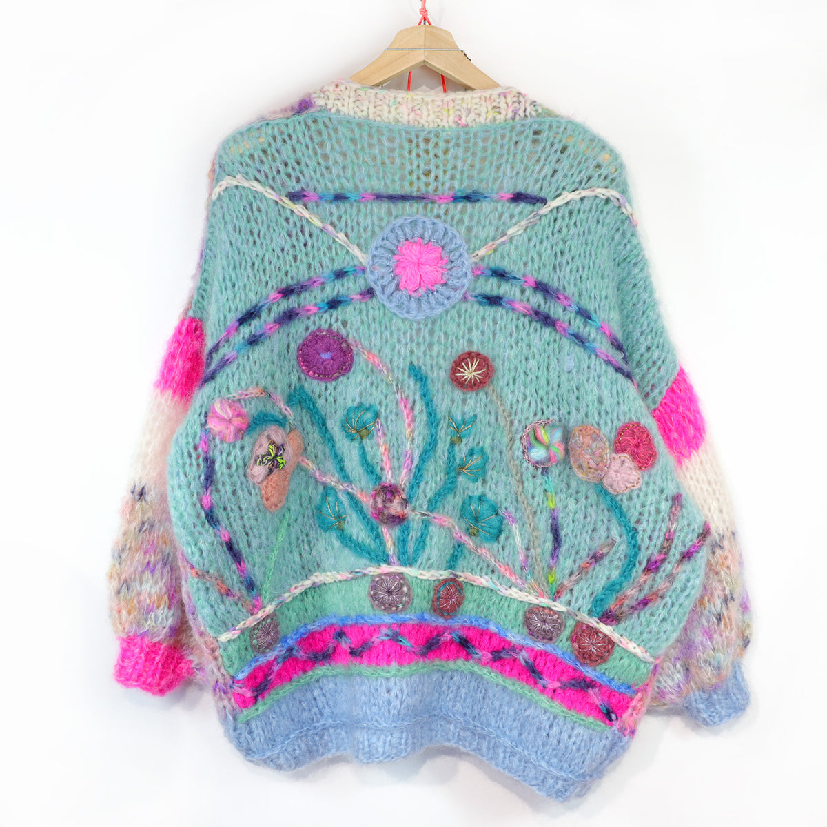 Cárdigan MYPZ Wild Romance de mohair grueso