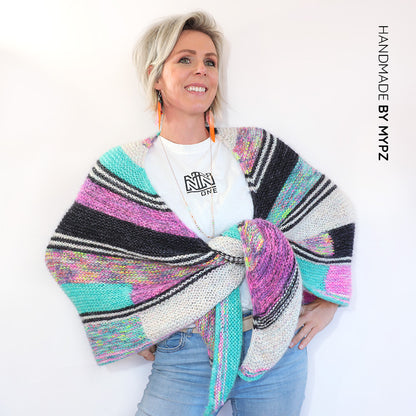 Knitting Kit - Wings of Color Shawl No6 (ENG-NL)