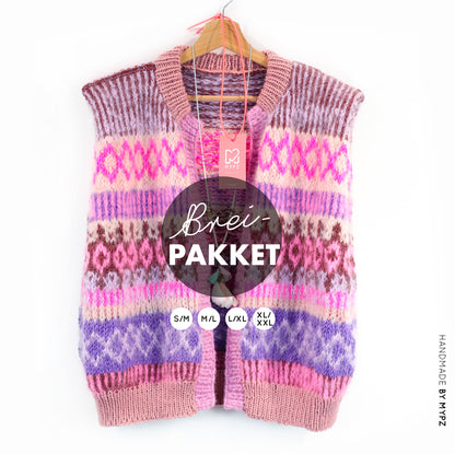 Knitting Kit – MYPZ vest True Love No6 (ENG-NL-DE)