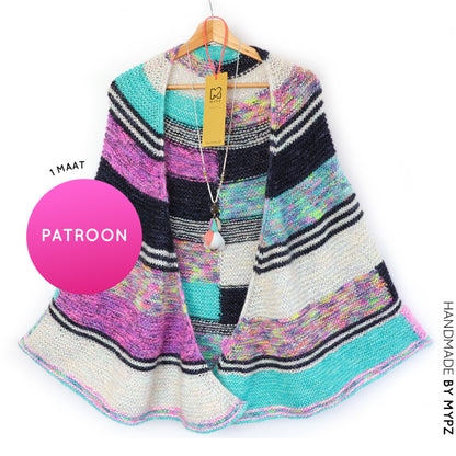 Knitting pattern - Wings of Color Shawl No6 (ENG-NL)