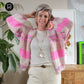 Knitting Kit – Chunky Alpaca Cardigan Amy-Rose No.12 (ENG-NL)