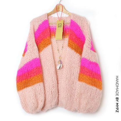Kit para tejer – MYPZ Chunky Mohair Cardigan Piece No.15 (ENG-NL)