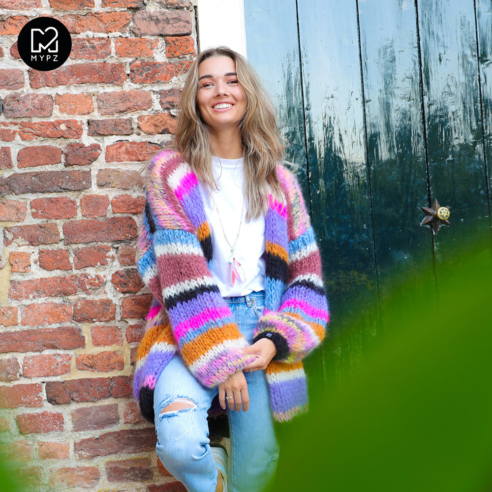 MYPZ Chunky Mohair Cardigan Freestyle