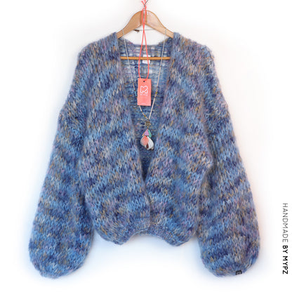 Knitting Kit – MYPZ Short Chunky Mohair Cardigan Western No.15 (ENG-NL-DE)