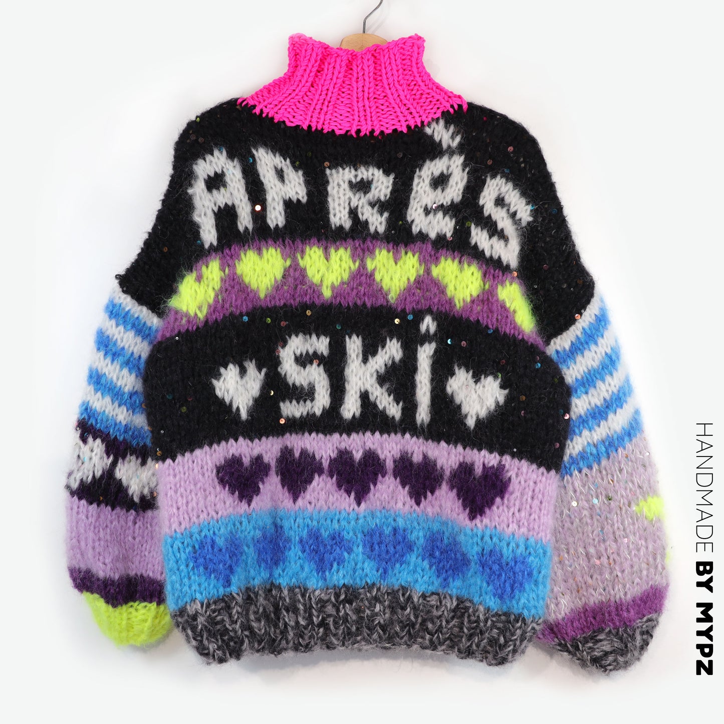 Knitting Kit – MYPZ Chunky Mohair Pullover Après Spark No.9 (ENG-NL-DE)