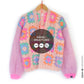 Patrón de ganchillo - MYPZ Granny chaqueta bomber cuadrada Off White (ENG-NL-ES)