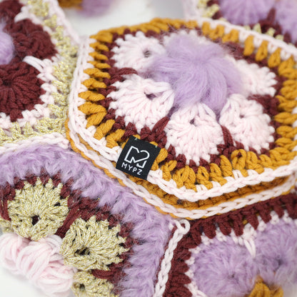 Crochet kit - MYPZ hexagon bag Champagne (ENG-NL-DE)