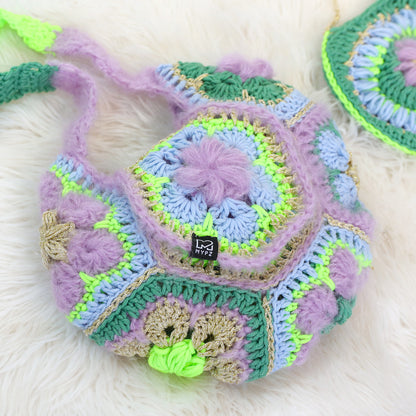 Crochet kit - MYPZ hexagon bag Cocktail (ENG-NL-DE)