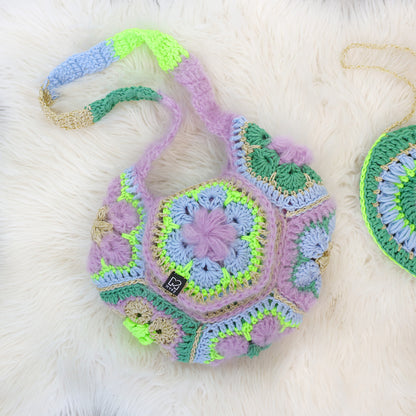 Crochet kit - MYPZ hexagon bag Cocktail (ENG-NL-DE)