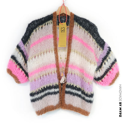 Knitting kit – MYPZ Light Mohair Cardigan Alexia No10 (ENG-NL-DE)