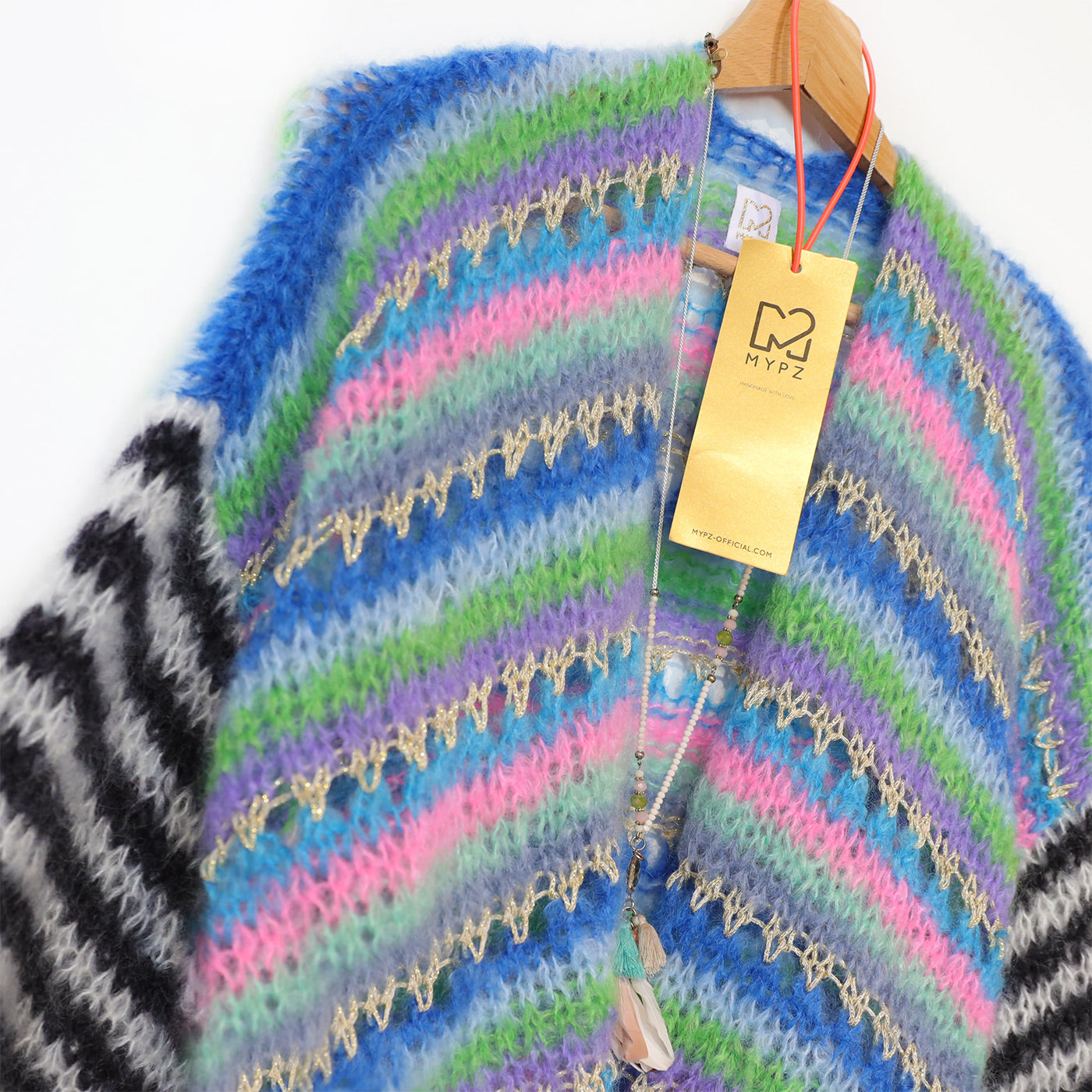 Knitting kit – MYPZ Light Mohair Cardigan Beverly No10 (ENG-NL-DE)