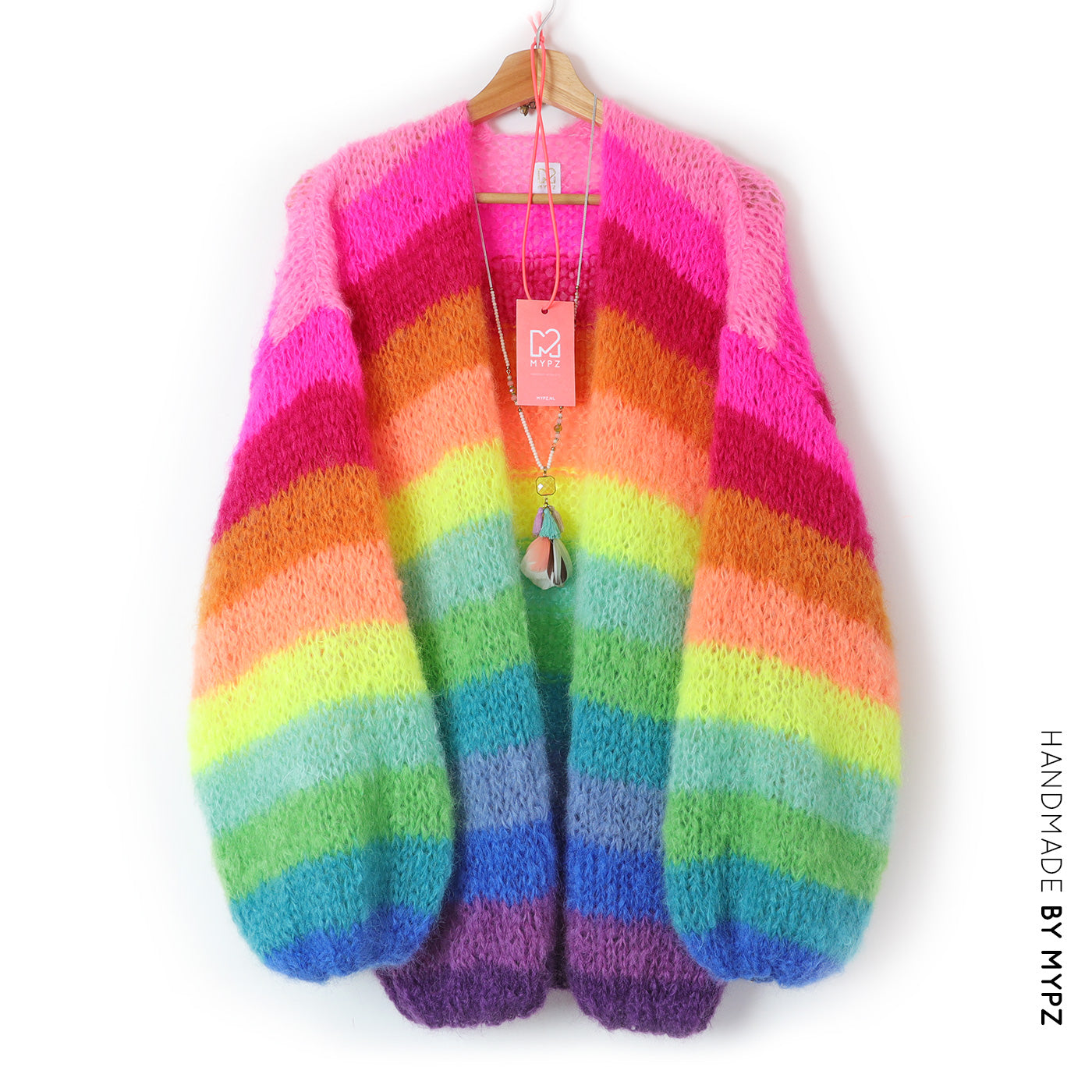 Knitting kit – MYPZ Basic Light Mohair Cardigan Bowie No10 (ENG-NL-DE)