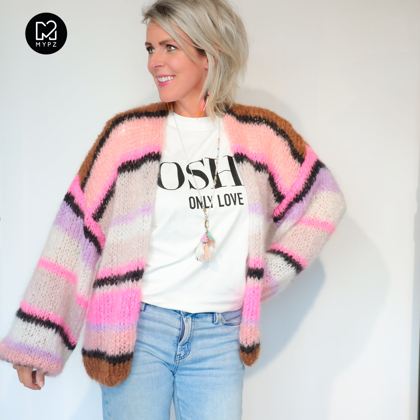 MYPZ Light Mohair cardigan Jeanie