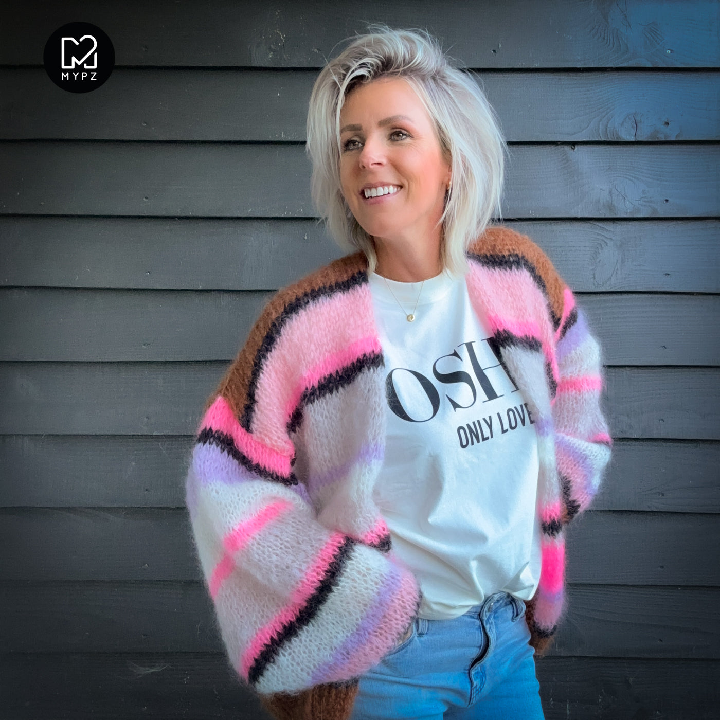 MYPZ Light Mohair cardigan Jeanie