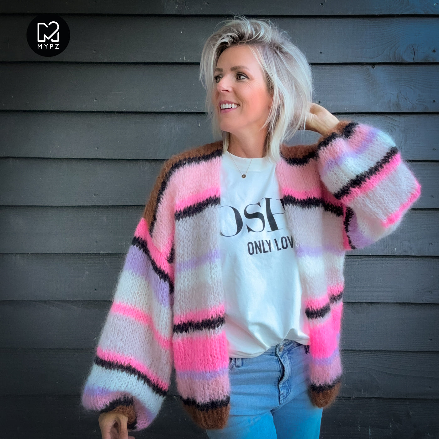 MYPZ Light Mohair cardigan Jeanie