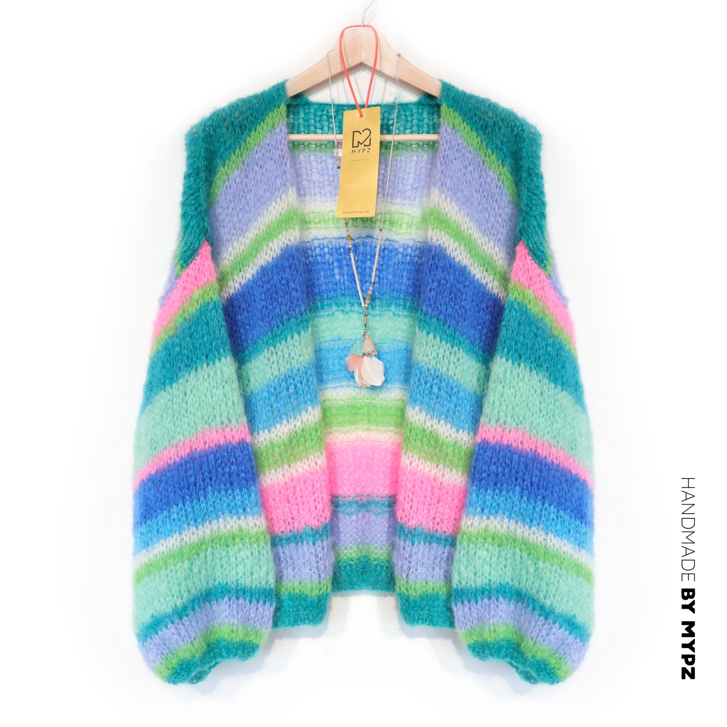 MYPZ Light Mohair cardigan Shamrock