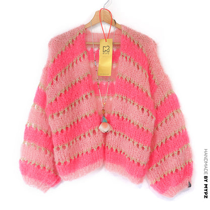 Patrón de tejido - MYPZ Cropped Light Mohair Cardigan Summerflow No10 (ENG-DE-NL-ES-FR-IT-DA-SV-NO)
