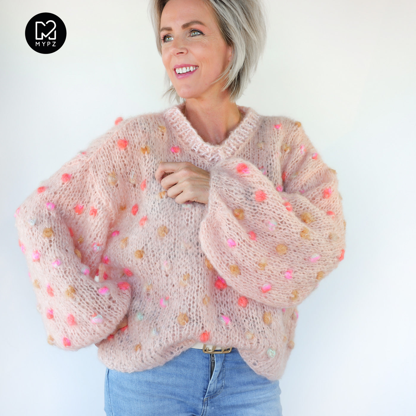 Knitting Kit – MYPZ Light Mohair Pullover Dahlia no10 (ENG-NL)