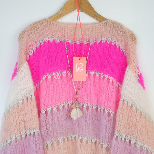 Patrón de tejido – Jersey MYPZ Light de mohair Evita n.º 10 (ENG-NL-DE-FR)