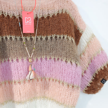 Light Mohair Sand top