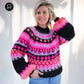 Knitting Kit – MYPZ Nordic top-down sweater Ziggy No6 (ENG-NL-DE)