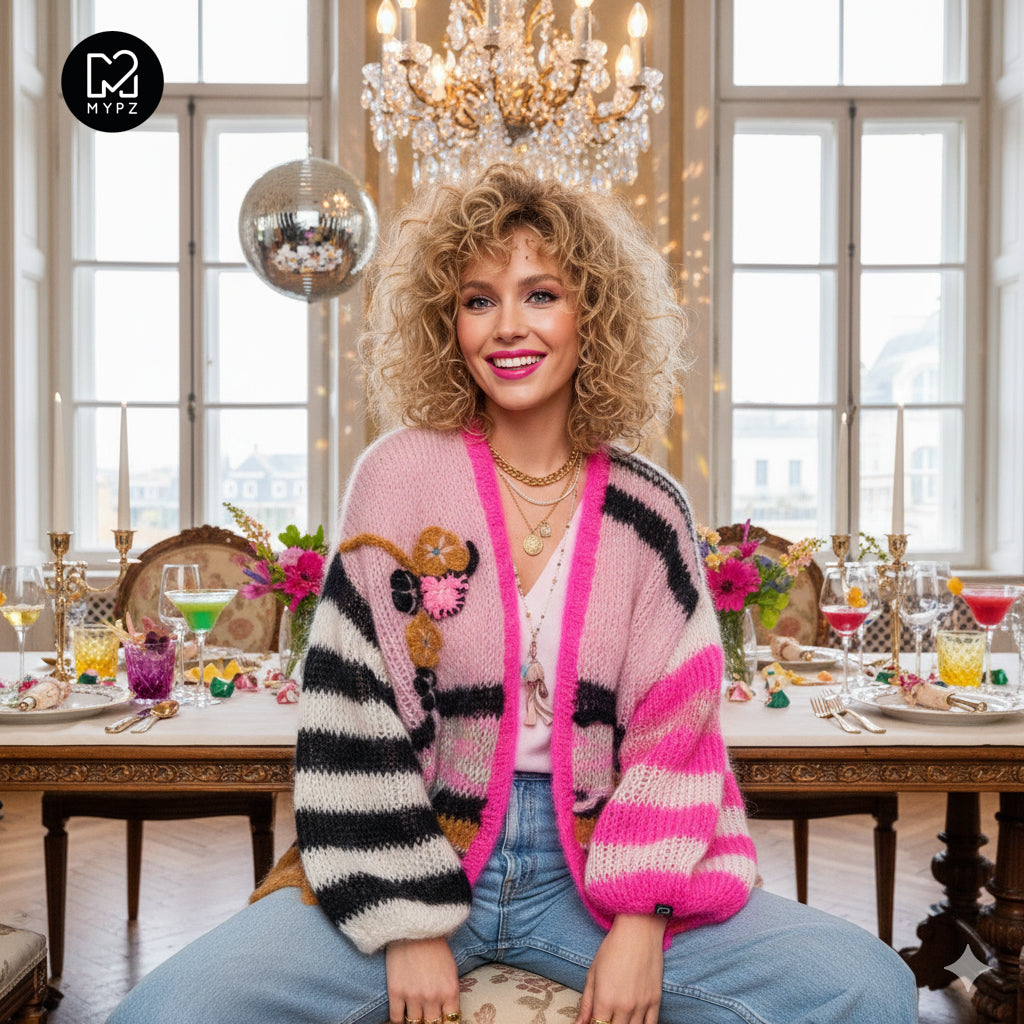 Berry Ocher cardigan