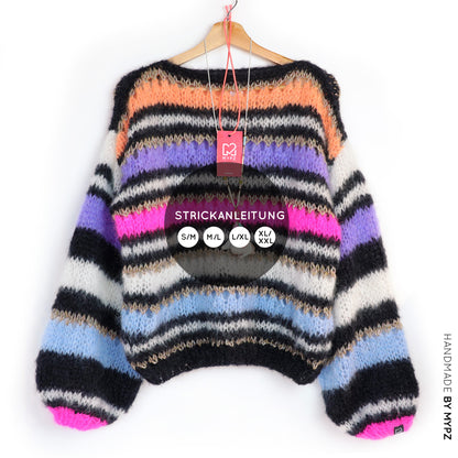 Knit pattern – MYPZ Basic Light Mohair Pullover Lux No10 (ENG-NL-DE)