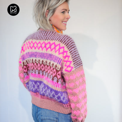 Knitting pattern – MYPZ Cardigan True Love No6 (ENG-NL-DE)