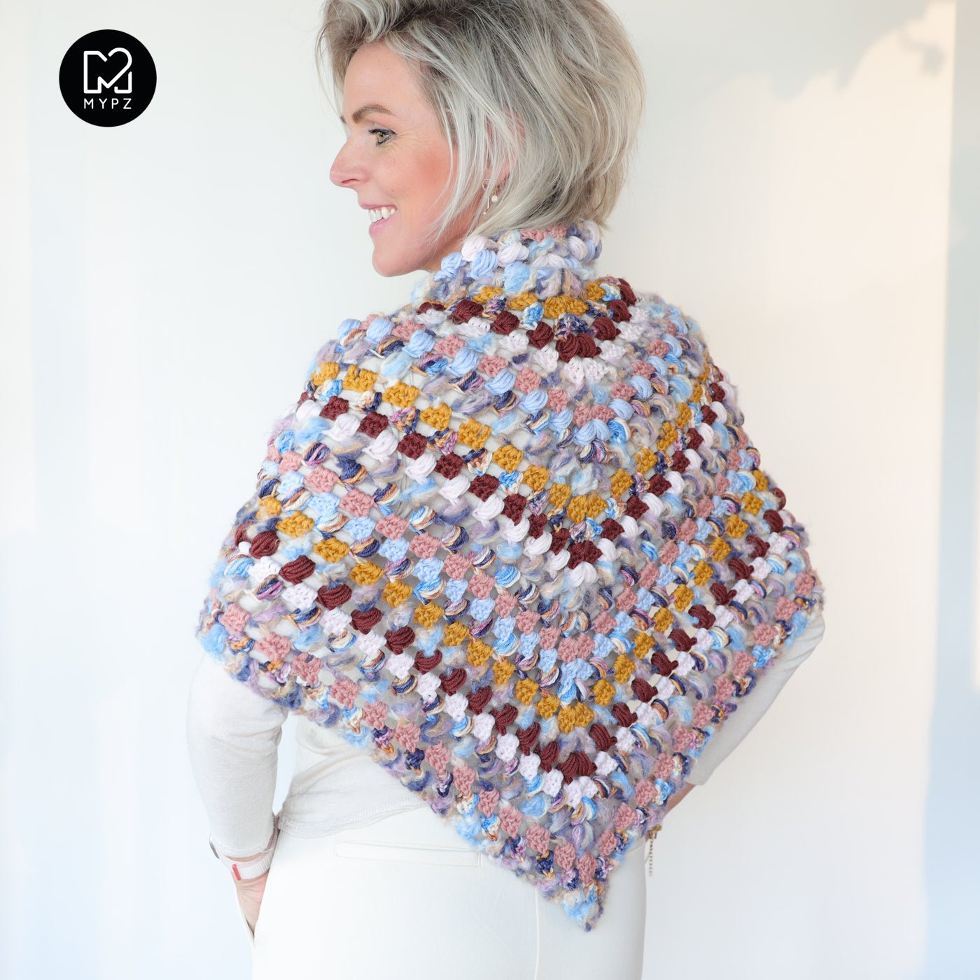 Crochet kit – MYPZ Shawl Western (ENG-NL)