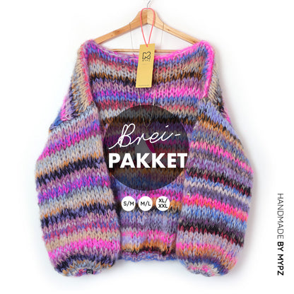 Knitting Kit – MYPZ  Chunky Mohair Pullover Flirty No15 (ENG-NL)