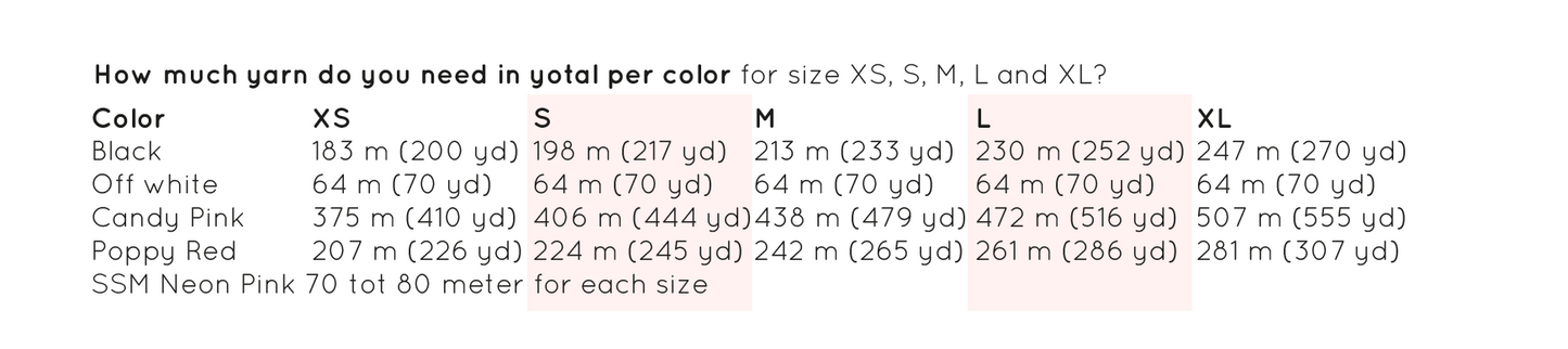 Knitting pattern – MYPZ Chunky Mohair Ski Love Pullover Pink No.9 (ENG-NL-DE)