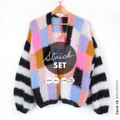 Knitting kit – MYPZ Light Mohair Cardigan Fuzzy No10 (ENG-NL-DE)