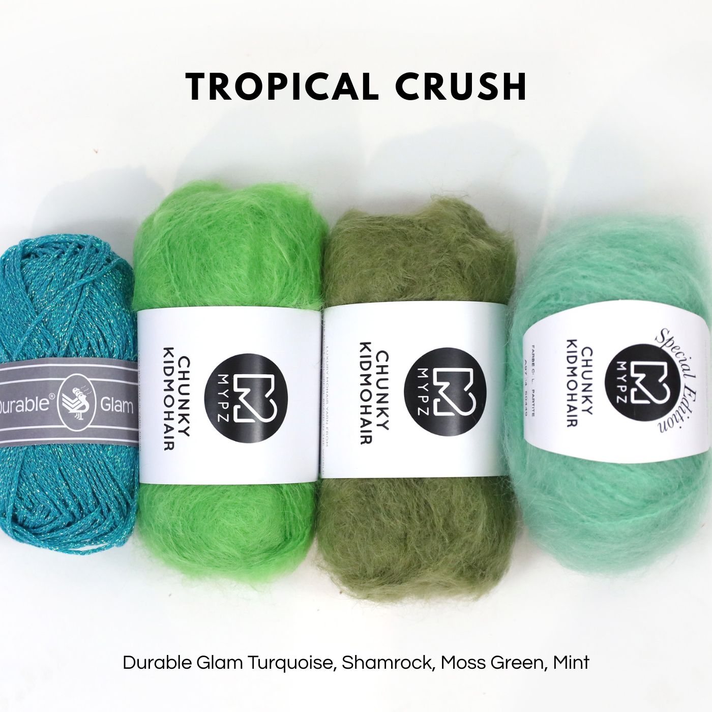 Crochet kit - MYPZ Heart bag + Diamonds bag (ENG-NL-DE-FR-ES)