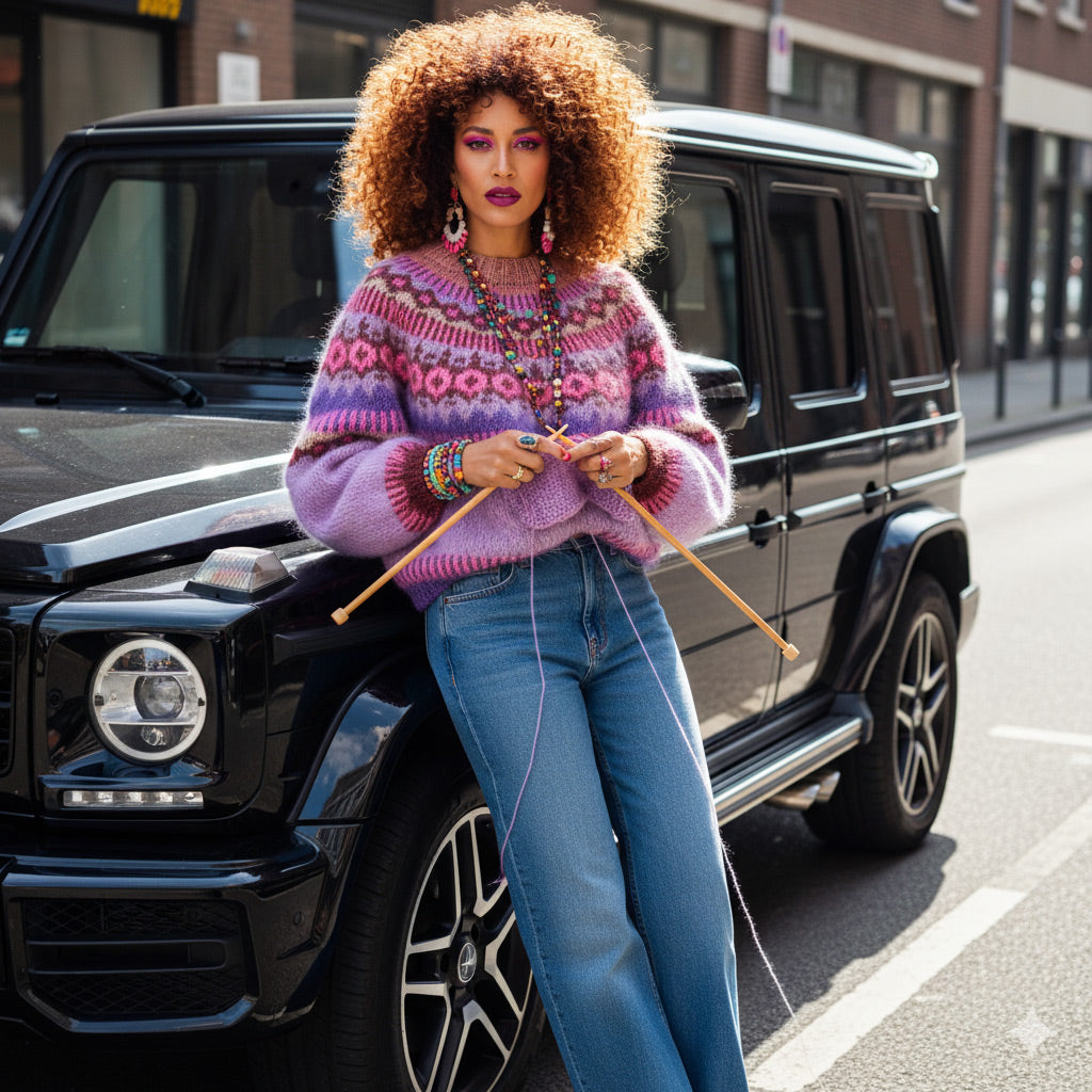 Knitting Kit – MYPZ top-down sweater True Love No6 (ENG-NL-DE)