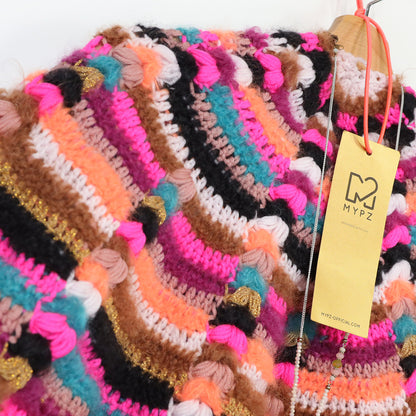 Crochet pattern - MYPZ Boho shawl (ENG-NL-DE-FR-ES)