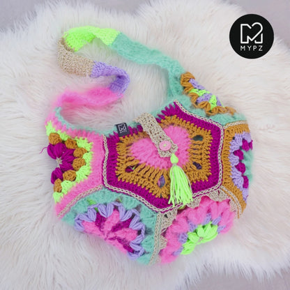 Crochet kit - MYPZ Happiness bag (ENG-NL-DE)