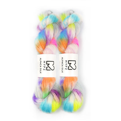MYPZ Alpaca Silk - Confetti-Grey