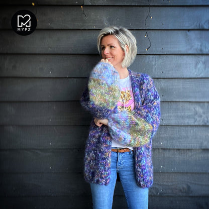 MYPZ Chunky Mohair Cardigan Olivia