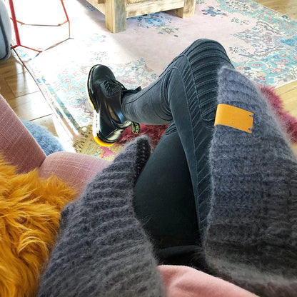 Crochet pattern – MYPZ half long chunky reversible cardigan grey (ENG-NL)