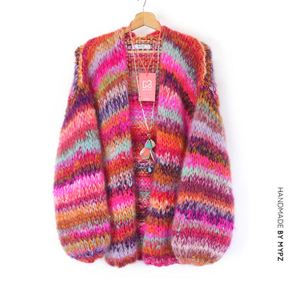 Kit para tejer – MYPZ Chunky Mohair Cardigan Piece No.15 (ENG-NL)