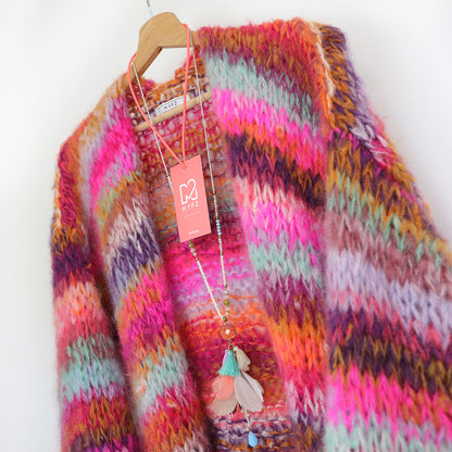 Kit para tejer – MYPZ Chunky Mohair Cardigan Piece No.15 (ENG-NL)