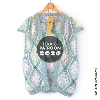 Crochet pattern - MYPZ Masterpiece Gilet Greeny (ENG-NL)