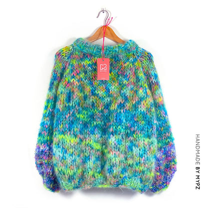 Knit pattern – MYPZ Chunky Raglan Pullover Happy Forest No.15 (ENG-NL)