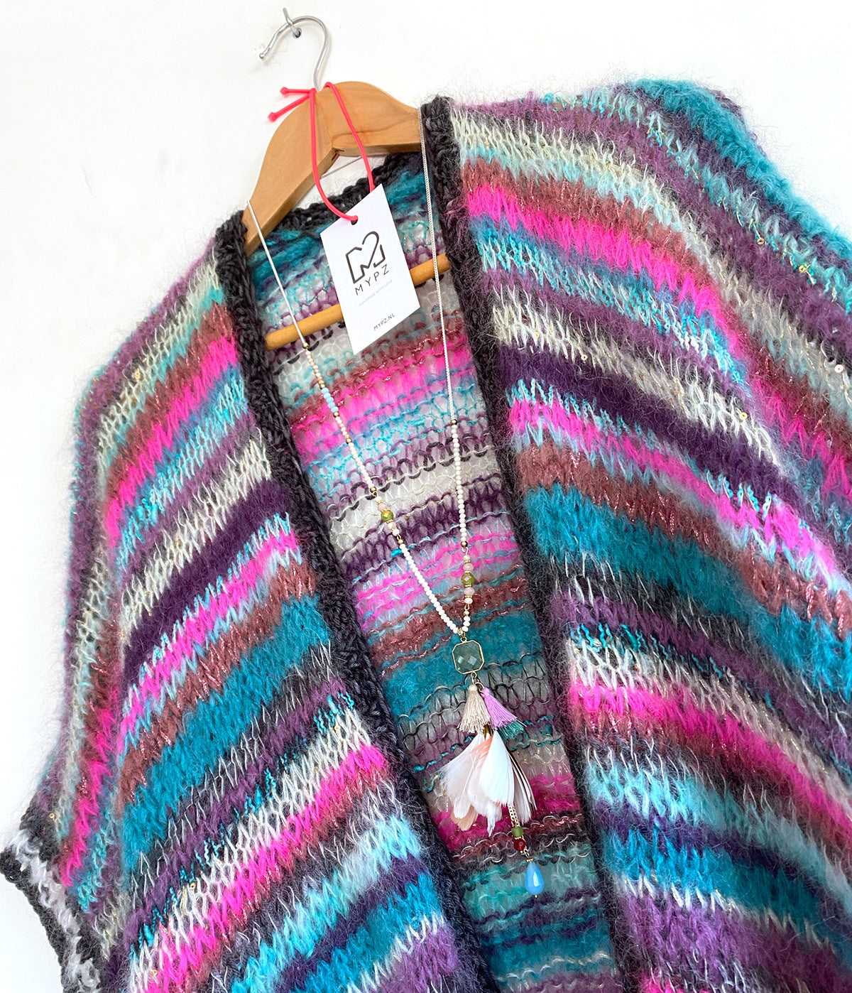 MYPZ mohair cardigan island Breeze