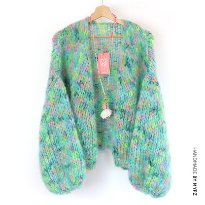 Knitting Kit – MYPZ Short Chunky Mohair Cardigan Gaia No.15 (ENG-NL)