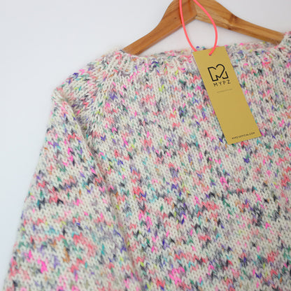 Knit pattern – MYPZ top-down sweater Fusion No6 - Beginner (ENG-NL)